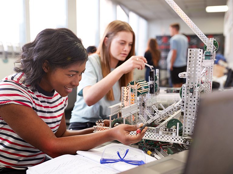 girls in STEAM tile jpg