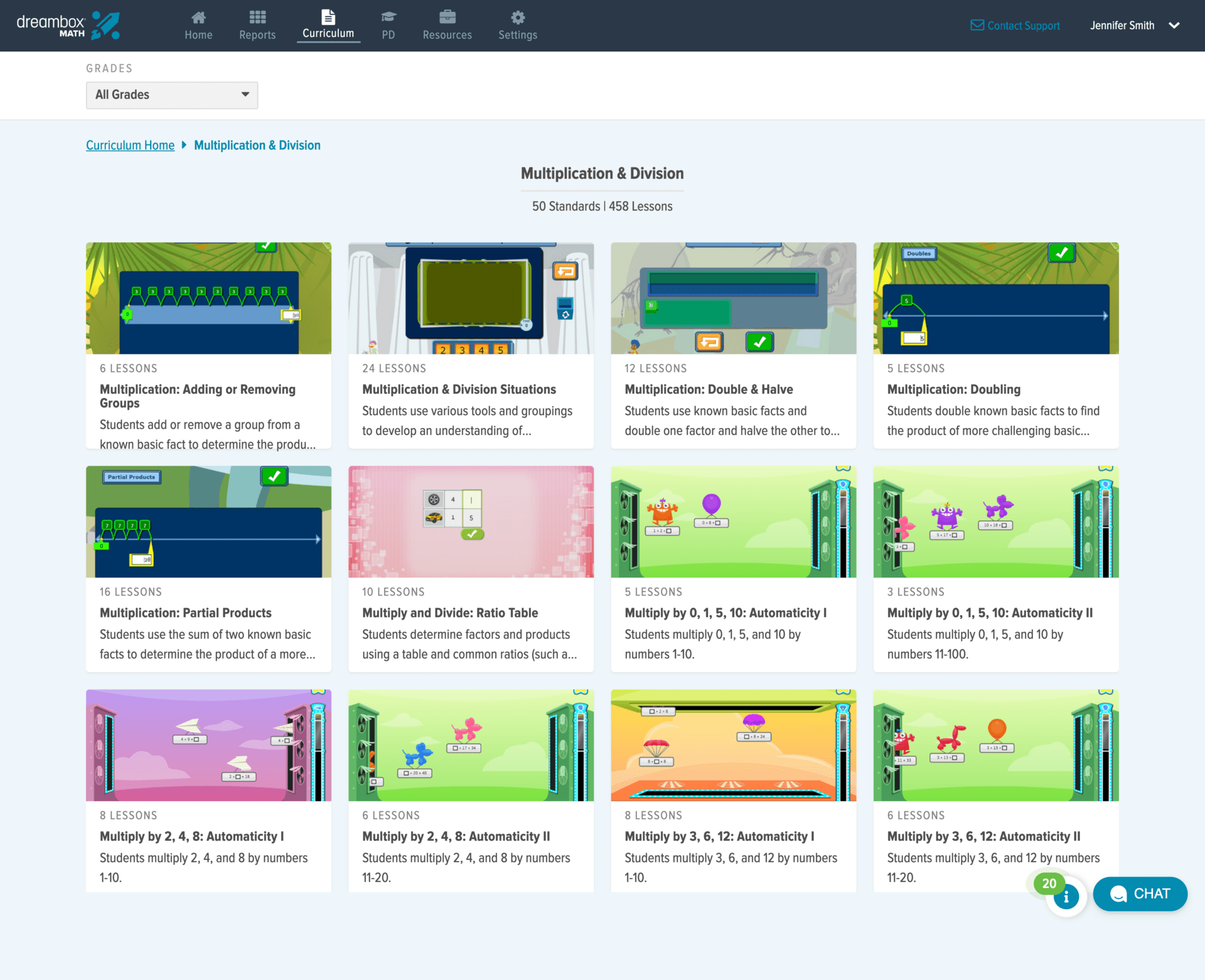 dreambox math curriculum guides preview